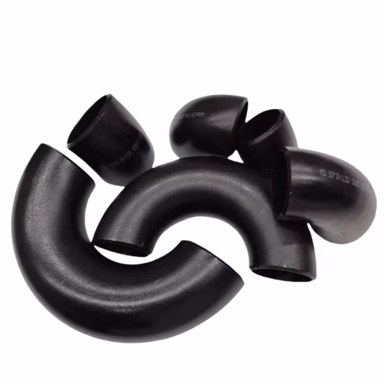 Ss Al Cu Smls Ms Titanium Alloy/Copper/Aluminum/Carbon Stainless Steel Seamless Tube Pipe 3" Exhaust ERW ASME B 16.9 Sch40 Butt Welded Carbon Steel Pipe Fitting