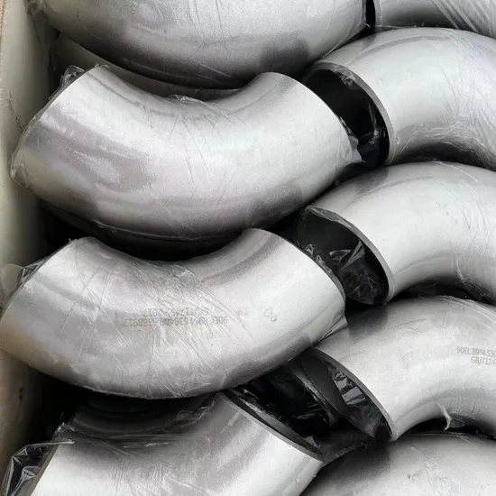 Ss Al Cu Smls Ms Titanium Alloy/Copper/Aluminum/Carbon Stainless Steel Seamless Tube Pipe 3" Exhaust ERW ASME B 16.9 Sch40 Butt Welded Carbon Steel Pipe Fitting