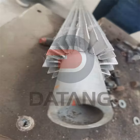 베이스 튜브의 Datang Finned Tube : 알루미늄 합금 / 스테인레스 강 / 탄소강 / 구리