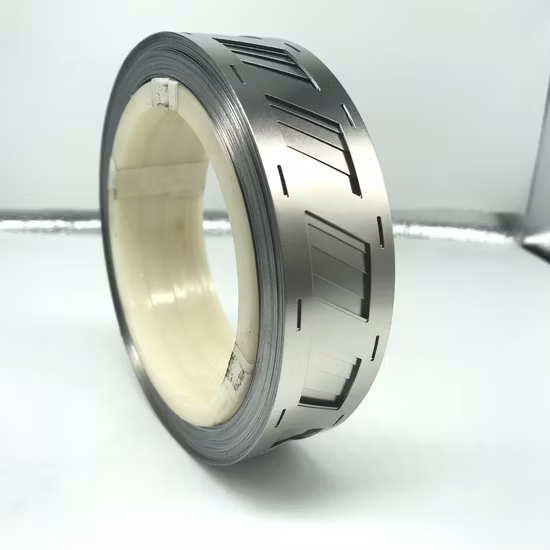 사용자 정의 마름모 26.3mm 간격 26650 2p 니켈 테이프 리튬 배터리 커넥터 99.5% 순수 니켈 스트립 26650